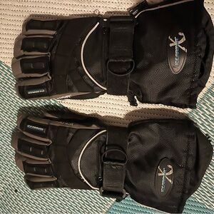 IceArmor Black and Gray Gloves waterproof insulated winter gloves size large